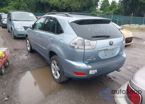 2008 Lexus Rx 400H из США, поврежденный, VIN JTJHW31U082056487
